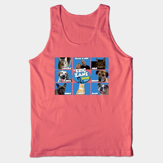 The Zany Bunch Tank Top by The Eric Zane Show Podcast